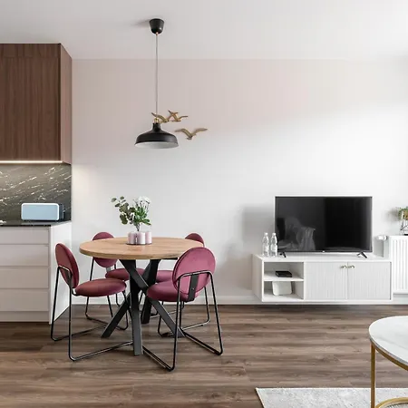 Scala 60D City Center Apartments With Parking By Lion Apartments Gdansk Exterior photo