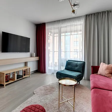 Scala 60D City Center Apartments With Parking By Lion Apartments Gdansk Exterior photo